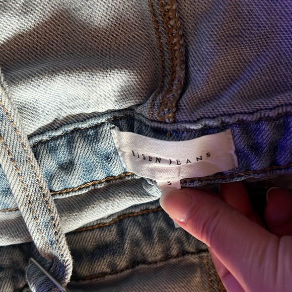 Risen Distressed Shortalls - Picture 3 of 4